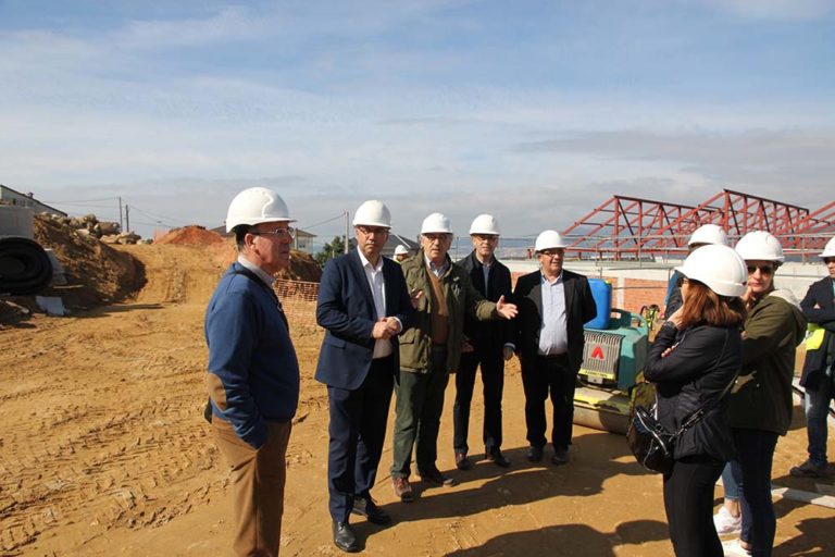 As obras do colexio de Chapela avanzan a bo ritmo