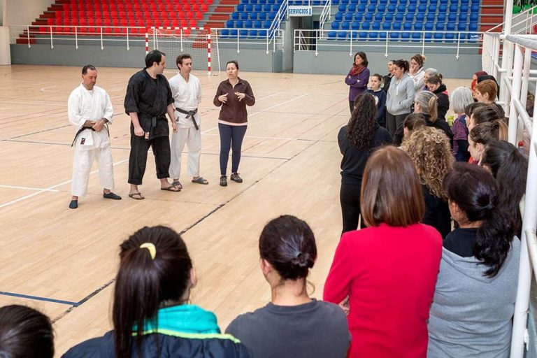 Curso de defensa persoal para mulleres en Salvaterra