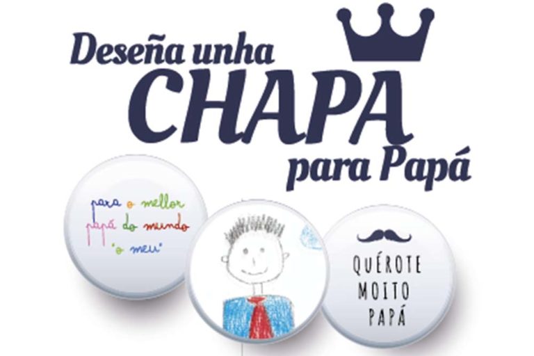 Concurso «Deseña unha chapa para papá» da Asociación de Empresarios de Redondela