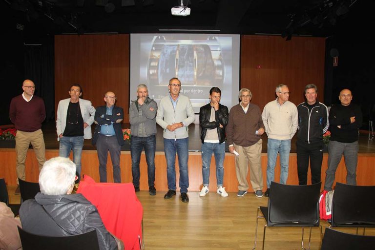 Nigrán reúne a veteranos do Celta na presentación do documental ‘El fútbol por dentro’