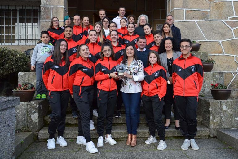 Mos homenaxea a ‘Xiramos’ polo segundo posto no ‘Trofeo Don Quijote’