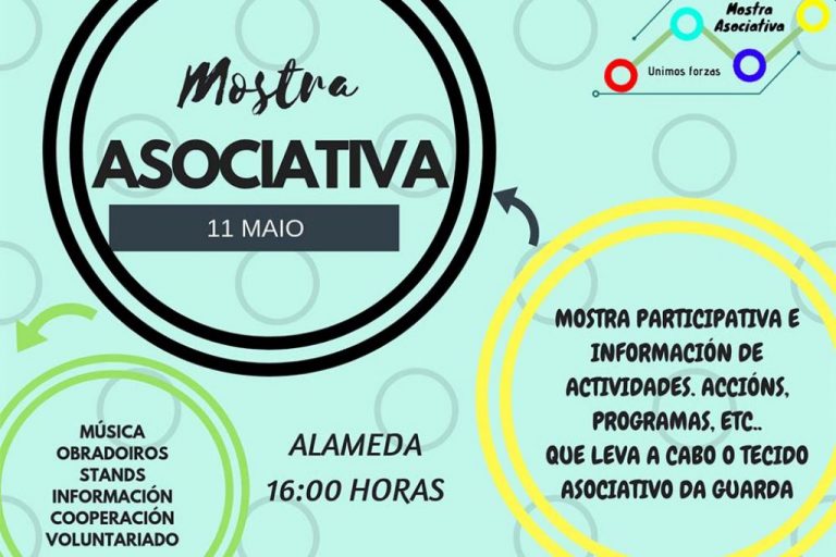 A Alameda da Guarda acolle o 11 de maio a III Mostra Asociativa