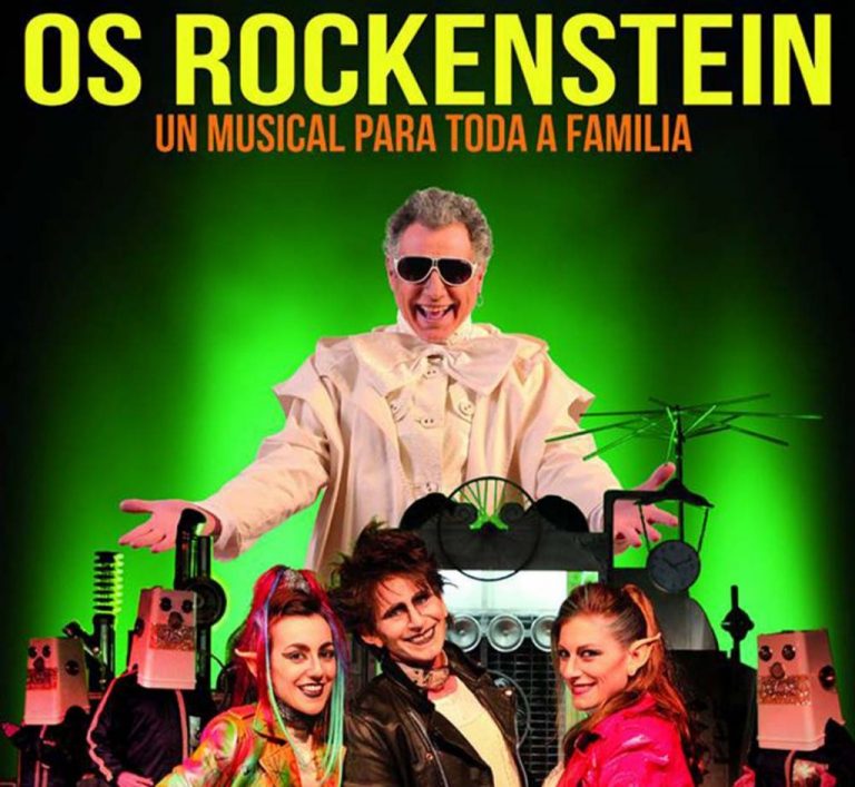 O musical ‘Os Rockenstein’ chega ao auditorio este domingo día 5