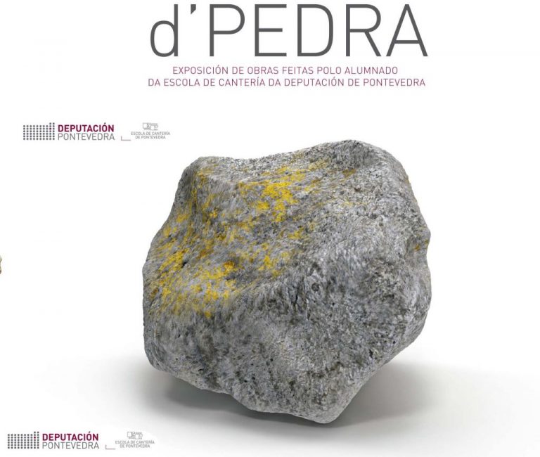 A Deputación pon a disposición dos concellos «D’Pedra», exposición da escola de cantería