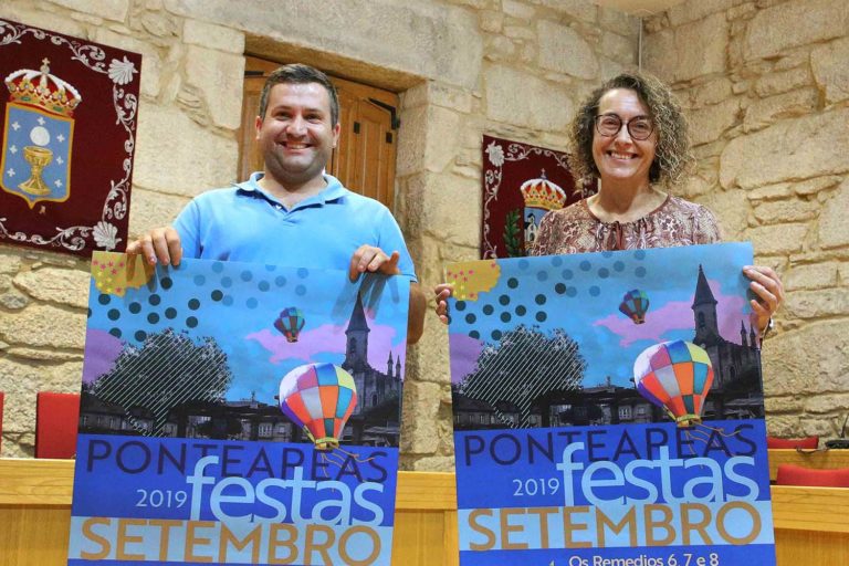 Ponteareas abre as Festas de Setembro co humor de Federico Pérez e Marcos Pereiro