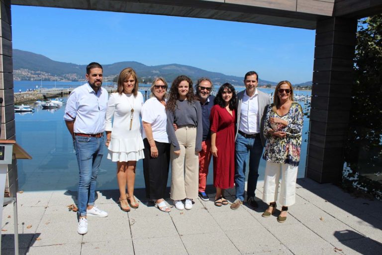 Carmela Silva reivindica o apoio á cultura, ao talento e ao cinema no inicio da rodaxe de ‘María Solinha’ en Redondela