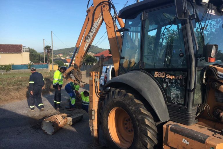 Nigrán mellora a rede de abastecemento na contorna do Seixo