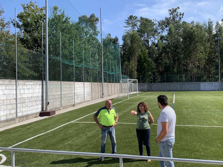 O Porriño estuda coa S.D. Mosende as melloras a realizar no campo do Folón