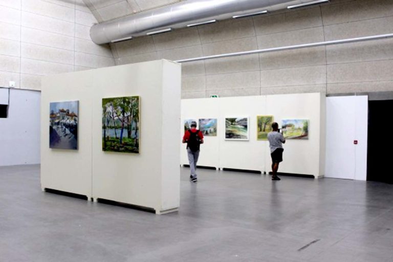 A Bienal de Arte de Cerveira acolle a exposición das obras do Certame de Pintura Antonio Fernández 2019