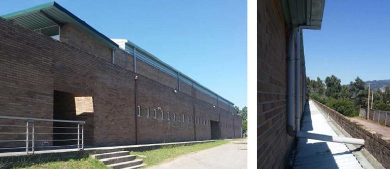 Arbo realiza obras de mellora do Pavillón Polideportivo Municipal