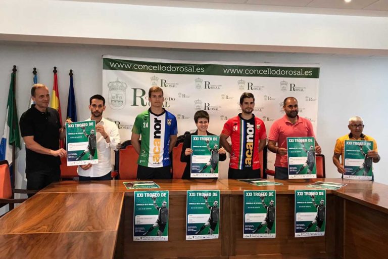 O balonmán de alto nivel dáse cita no ‘XXI Trofeo Concello do Rosal’