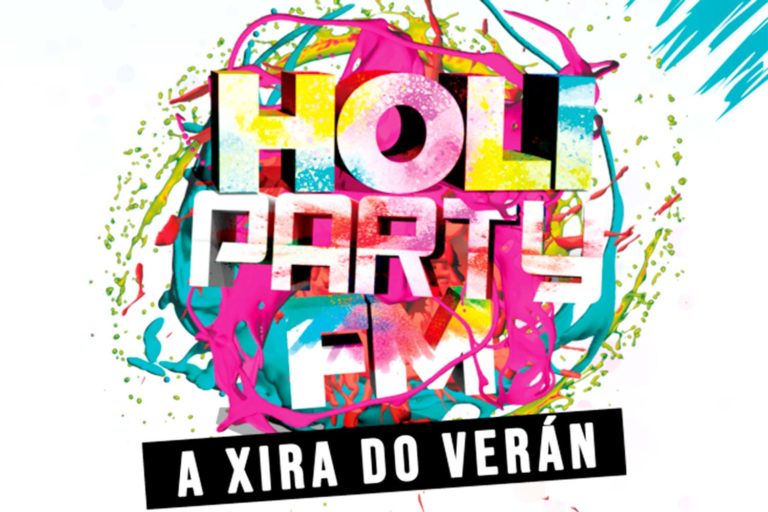 Ponteareas énchese de cor coa ‘Holi Party’