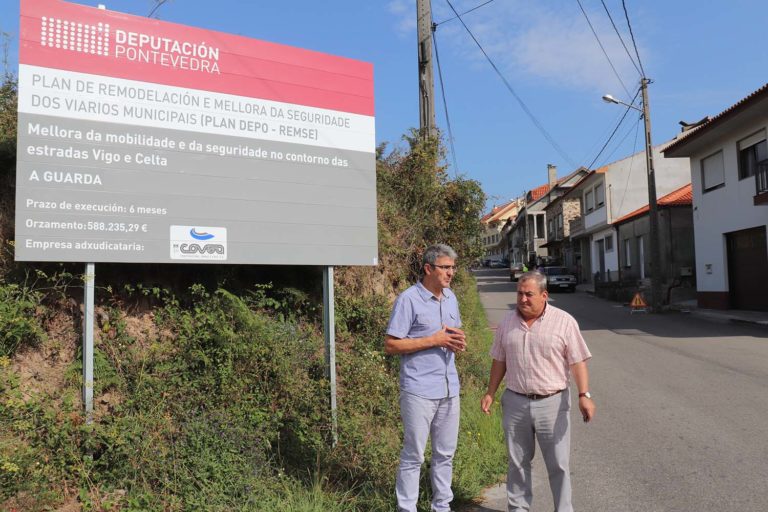 Arrancan as obras de mellora da seguriade na contorna das rúas Vigo e Celta na Guarda