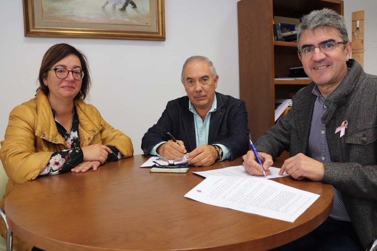 Concello e «Mecalia Atlético Guardés» asinan un convenio de colaboración