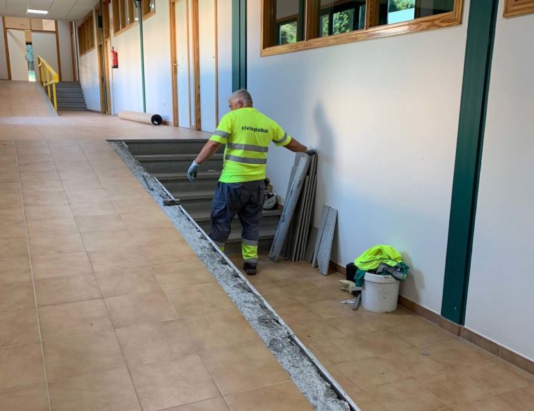 A Deputación comeza as obras de adaptación á normativa do edificio da Escola de Cantería