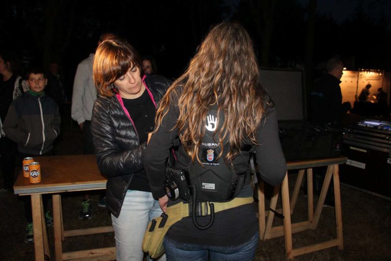 As mochilas vibratorias de Nigrán estarán en Vigo e Nigrán