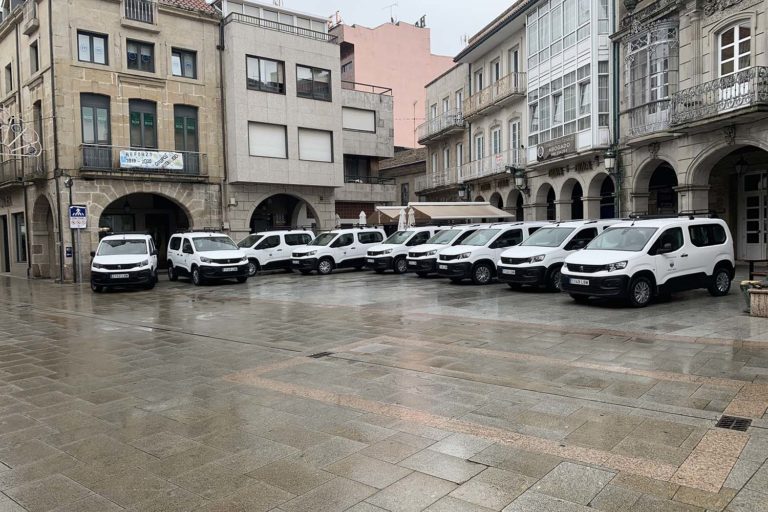 O Porriño recibe os novos vehículos para o Parque Móbil Municipal