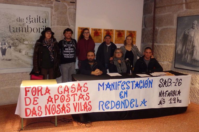 Redondela mobilizase contra a instalación dun local de apostas