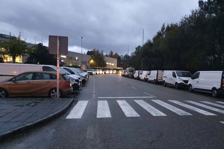 Alcaldesa do Porriño e empresarios tratan das melloras de tráfico no polígono da Granxa