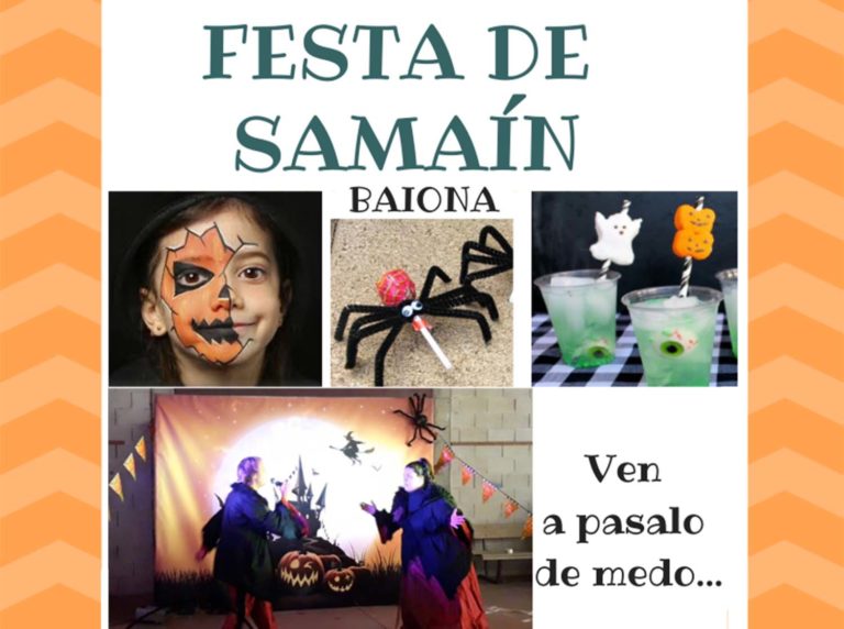 Baiona prepara unha festa infantil con motivo do Samaín