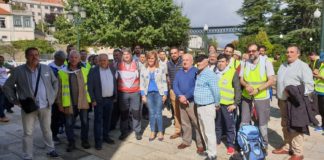 traballadores de vulcano en redondela