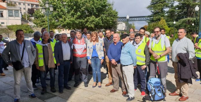 traballadores de vulcano en redondela