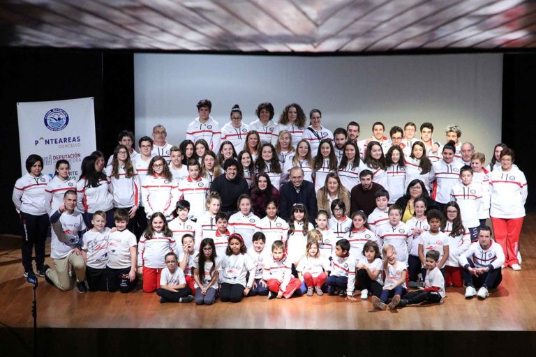 O Club Natación Ponteareas presenta os equipos para a tempada 2019-2020