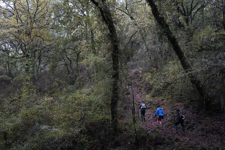 José Manuel Gil e Belén Rodríguez, gañadores do «Trail Orixes» na distancia de Maratón
