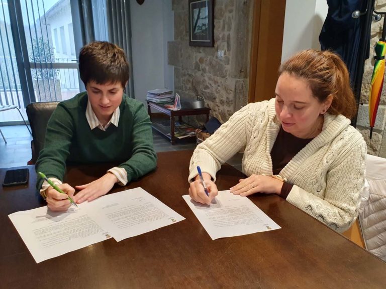 Concello do Rosal e ANPA do CPI «Suárez Marquier», asinan un convenio para o uso do comedor escolar