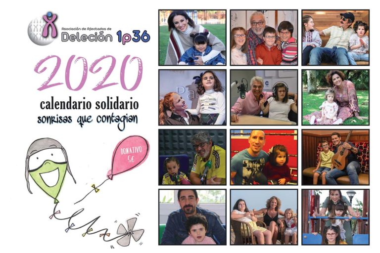 A Deputación colabora, un ano máis, co calendario solidario da familia «1p36»