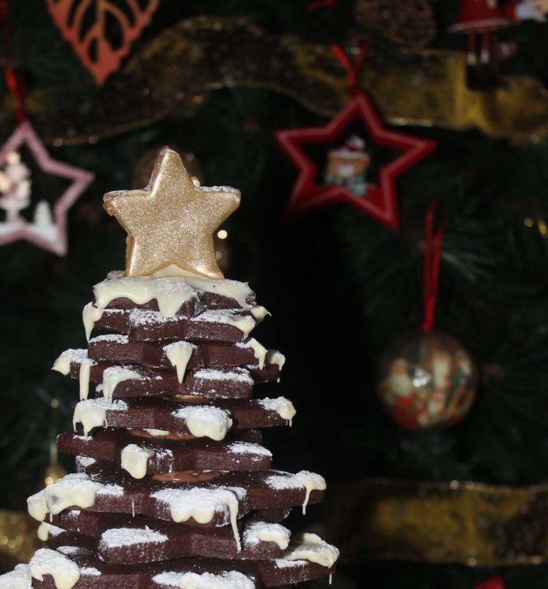 Árbol de Navidad de Galletas (sin gluten)