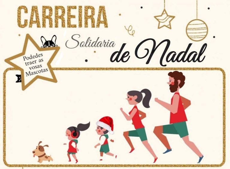 Redondela celebra, o domingo 29 de decembro, a primeira «Carreira Solidaria de Nadal»