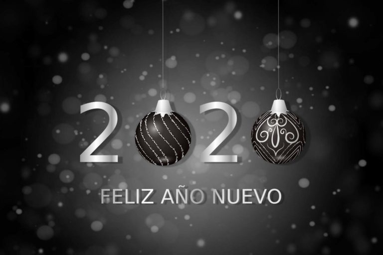 ¡El 2019 llega a su fin! ¡Feliz 2020!