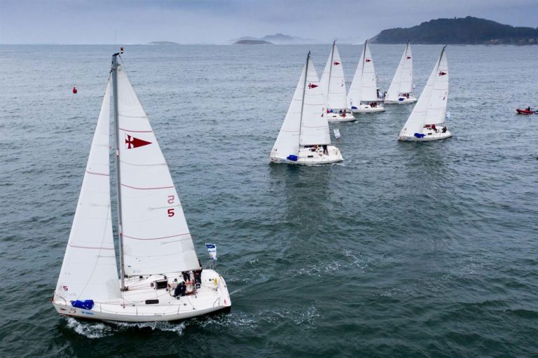 Gran estrea en Galicia da «Liga Española de Vela»
