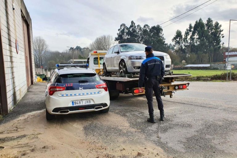 A Policía Local do Porriño esclarece o caso dun atropelo con fuxida