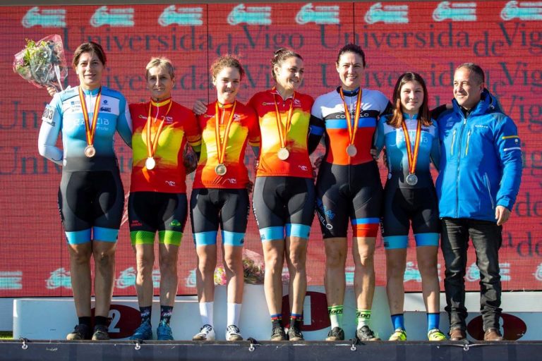 A A.D. Avanza do Porriño, no medalleiro do Campionato de España de Ciclocross
