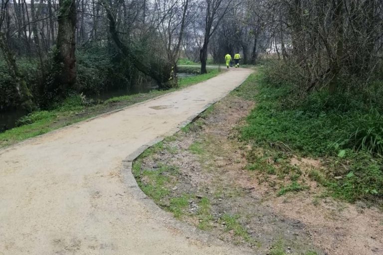 Redondela abre ao público o paseo do Rego das Maceiras