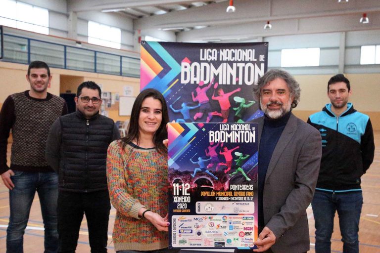 Bádminton de élite esta fin de semana no Pavillón Municipal de Ponteareas