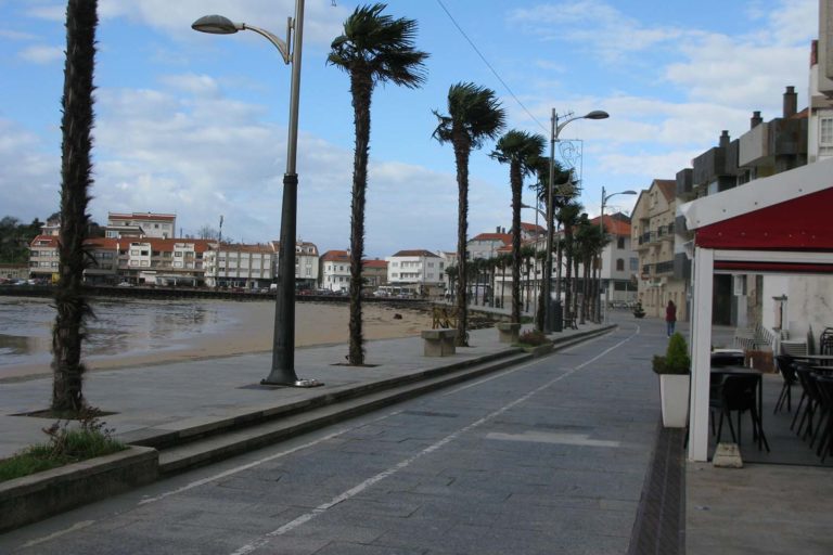 Nigrán aproba o proxecto de acondicionamento da zona de rodadura do paseo de Panxón