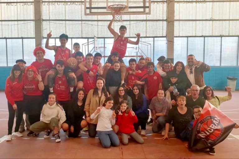 Cadetes do C.B. Nigrán, cando crer é poder