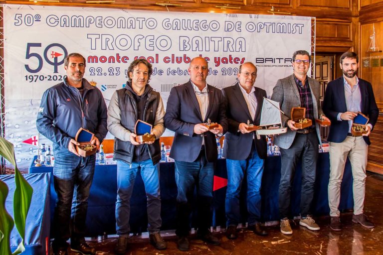 O Campionato Galego de Optimist celebra as súas vodas de ouro en Baiona