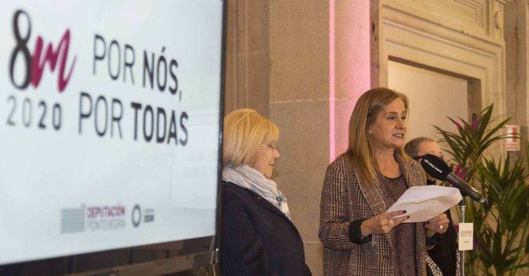 ‘Por nós, por todas’, lema da Deputación para un amplo programa de actividades “nun marzo brutal de igualdade”