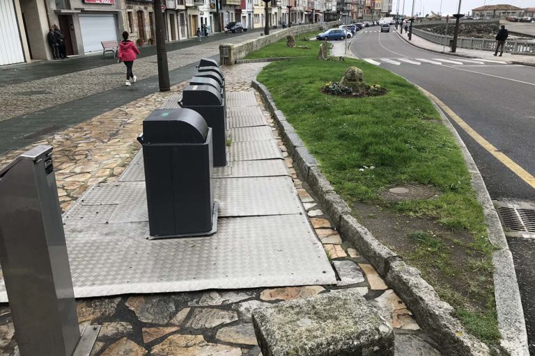 A Guarda mellorará a contorna dos colectores soterrados para limitar o seu impacto visual
