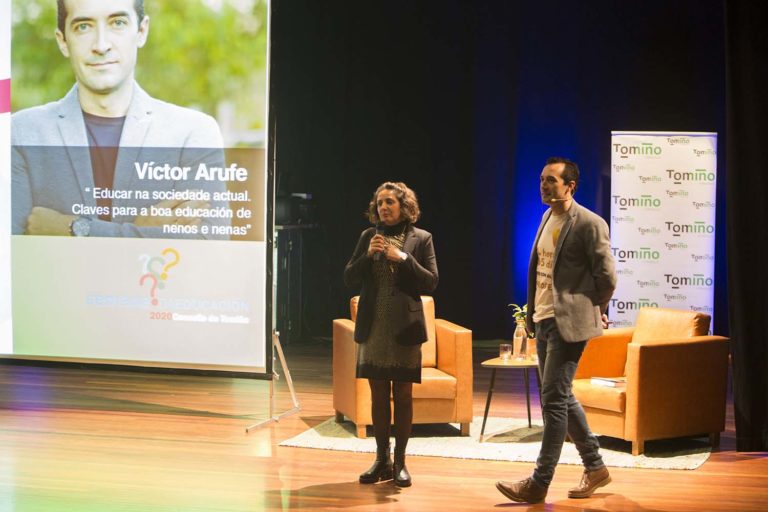 Víctor Arufe, “A primeira clave para unha boa educación radica na actitude coa que afrontamos a vida”