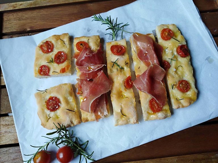 Focaccia sin gluten
