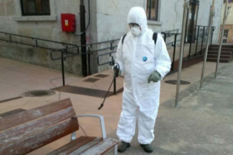 Tomiño cancela a recollida de voluminosos para priorizar a desinfección de colectores es espazos públicos