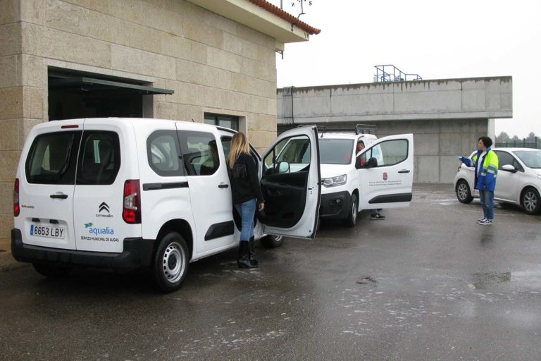 Aqualia cede ao Concello de Nigrán dúas furgonetas para o reparto de alimentos