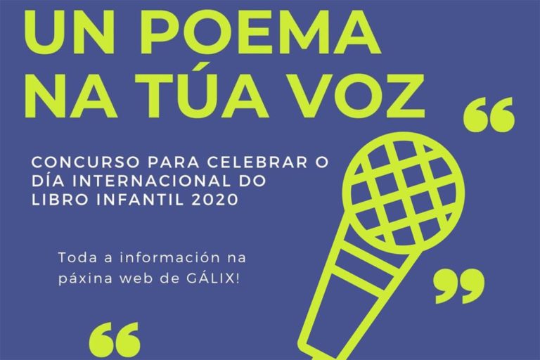 As Bibliotecas de Redondela animan aos nenos e nenas a participar no concurso ‘Un poema na túa voz’