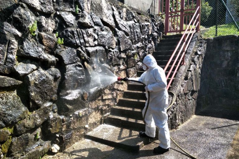 O Servizo de Prevención e Defensa contra Incendios realizou 160 desinfeccións en centros de saúde e residencias da provincia