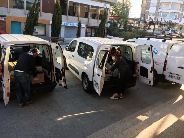 Nigrán fai unha achega adicional de alimentos cárnicos e outros produtos ás familias máis vulnerables do municipio